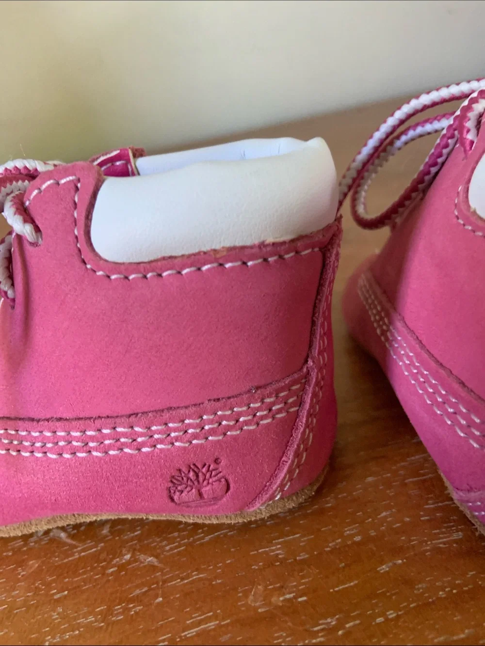 NWOT Timberland Leather Baby Crib Shoes Size 0